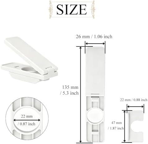 Haruyuki Laundry Liquid Soap Detergent Dispenser Cup Holder White 1 Pieces ABS - Image 3