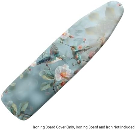 Hummingbird Design Ironing Board Cover and Pad Elastic Edge - Image 6