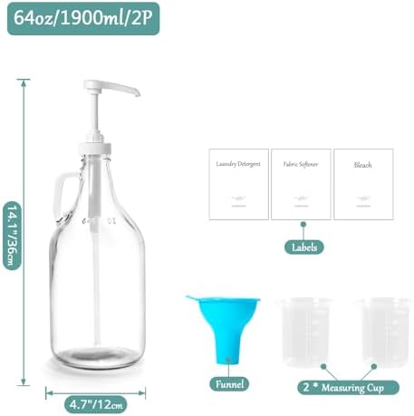 Glass Laundry Detergent Dispenser - Image 2