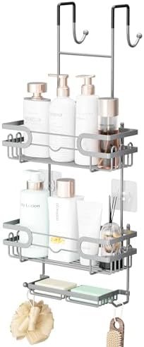 SWTYMIKI Over the Door Shower Caddy Hanging by SwtyMiki-TidyHomeSweetLife