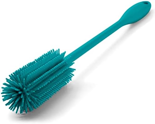 Silicone Bottle Brush, Long Handle Bottle Cleaner Brush - Image 3