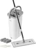 VEVOR Mop and Bucket with Wringer Set, Wet & Dry Use, Flat Mop and Bucket by VEVOR