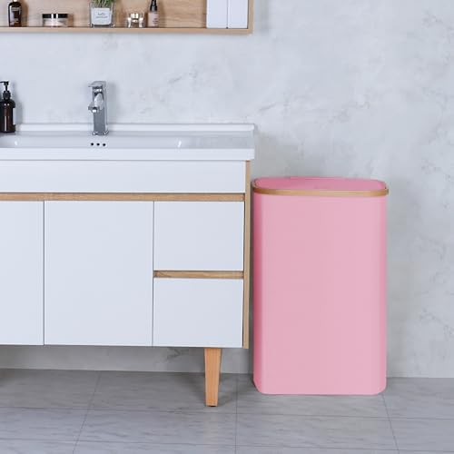 Slim Laundry Basket, 60L Laundry Hamper - Image 5