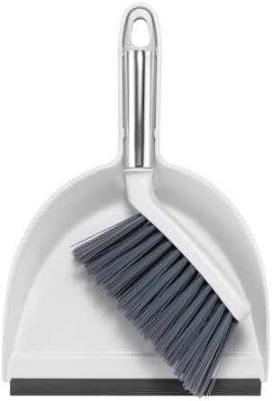 NACENA Mini Broom and Dustpan Set, Small Dust Pan and Brush Set by nacena