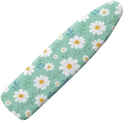 Daisy Ironing Board Cover, Non-Slip Stretchy Countryside Wild Flower Iron Board by Daulesho