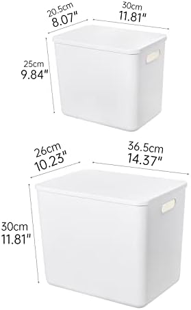 Yishyfier Plastic Storage Baskets Bins Boxes - Image 2