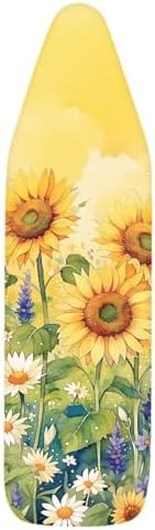 Sunflower Ironing Board Cover and Pad, Stretch Standard Size 16x55 inch Thick - Image 7