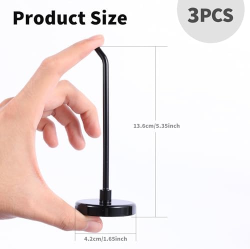 3pcs Magnetic Hooks, 2.65lb 5.3 Inch Long Heavy Duty Magnet Hooks - Image 2