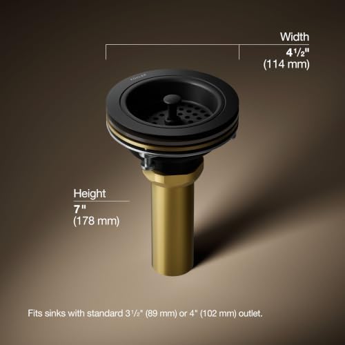 KOHLER 8801-BL Duostrainer Sink Strainer - Image 3