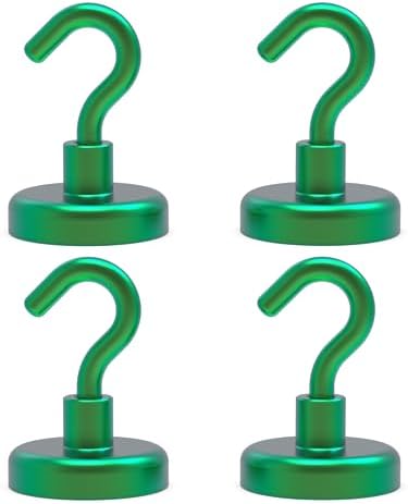 Ant Mag Strong Magnet Hooks 100lbs+ Pulling Force Neodymium Hooks Hangers Heavy by AntMag