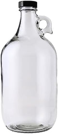 Fastrack Half-Gallon Glass Jug Set w/Polyseal Cap | Multipurpose Half Gallon Jug by FASTRACK