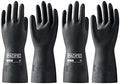 PACIFIC PPE 2 Pairs Chemical Resistant Gloves, Heavy Duty Industrial Rubber by PACIFICPPE