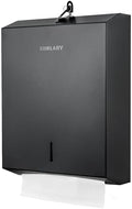 Gorlary Commercial Paper Towel Dispenser Wall Mount, Matte Black by Gorlary