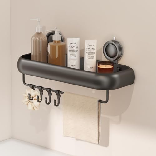 CICUFY Shower Caddy Suction Cup, 1 Pack No Drilling Corner Shower Shelves by CICUFYOfficial