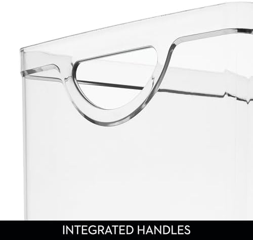 iDesign Stackable Clear Plastic Extra Long Storage Bin - Image 4