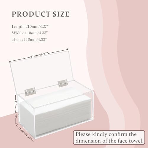 Face Towel Disposable Holder Box Container - Image 3
