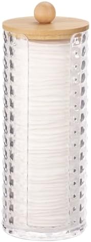 Tecbeauty Cotton Pads Holder Bathroom Storage Makeup Removers Pads Organizer by Tecbeauty