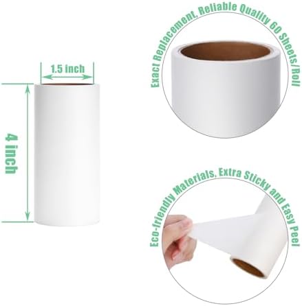 4 inch Lint Roller Refills Compatible - Image 3