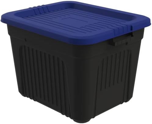 Life Story 20 Gallon Stackable Storage Bin, Versatile Lidded Container by LifeStory