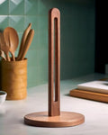 KitchLife Acacia Wooden Paper Towel Holder Countertop, 6.5" Jumbo Base by OverDoorHooksKitchenSupplies