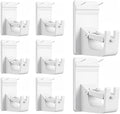 Universal Heavy Duty Curtain Rod Brackets, No Drill Curtain Rod Brackets by CTBOM