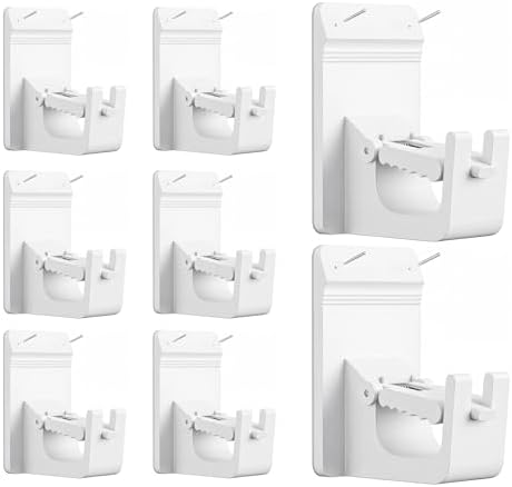Universal Heavy Duty Curtain Rod Brackets, No Drill Curtain Rod Brackets by CTBOM