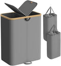 SONGMICS Laundry Hamper with 2 Lids, 150L Laundry Basket，2 Compartments by Unknown