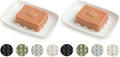 Miamolo Soap Dish, Ceramic Soap Holder Shower Soap Dish by Miamolo