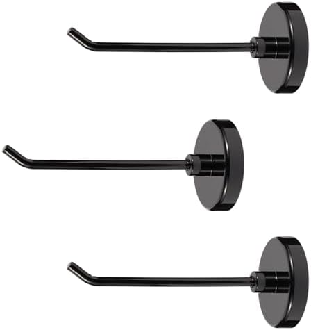 3pcs Magnetic Hooks, 4.3lb 4.0 Inch Long Heavy Duty Magnet Hooks by Bonsture