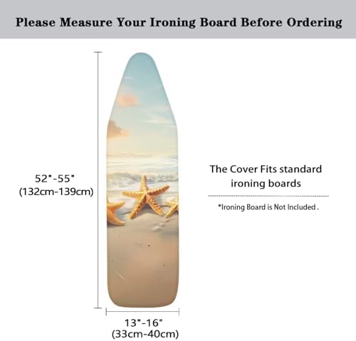 GLENLCWE Hawaiian Starfish Ironing Board Cover - Image 5