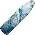 Flashideas Blue Marble Print Ironing Board Cover and Pad- 52" x 13" Iron Board by Flashideas