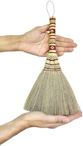 2 Piece Small Whisk Broom Handheld Brush Whisks Away Dust, Dirt & Debris Brush - Image 2