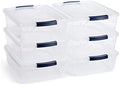 Rubbermaid Cleverstore 17 Quart Clear Latching Waterproof Stackable Airtight by Unknown