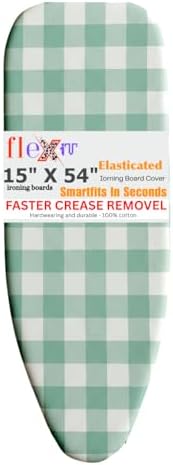 Smartfit Extra Large Ironing Board Cover | 15" x 54" XL Ironing Board Cover by Unknown