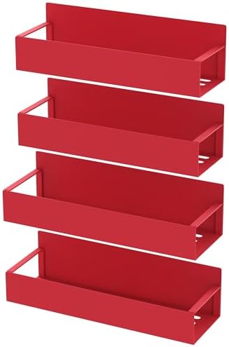 HuggieGems 4 Pack Magnetic Spice Storage Rack Organizer - Image 5