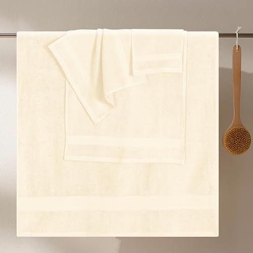GLAMBURG Ultra Soft 8-Piece Towel Set - Image 3