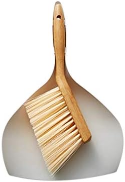 Small Broom And Dustpan Bucket Set Japanese-style Mini Bamboo Handle by Unknown