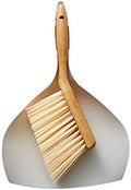 Small Broom And Dustpan Bucket Set Japanese-style Mini Bamboo Handle by Unknown
