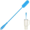 15.7" Silicone Bottle Brush, Water Bottle Cleaner Brush by ddLUCK