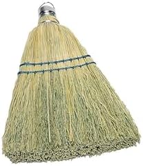 Rubbermaid Commercial 12 Inch Corn Whisk Broom, Flagged Natural Bristles by RubbermaidCommercialProducts