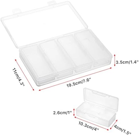 Hipiwe Plastic Qtip Cotton Swab Travel Case Hair Accessories Holder - Image 3