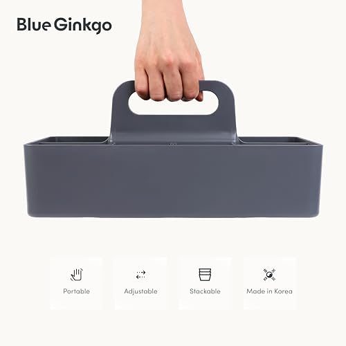 BLUE GINKGO Stackable Organizer Caddy, Made in Korea - Image 5