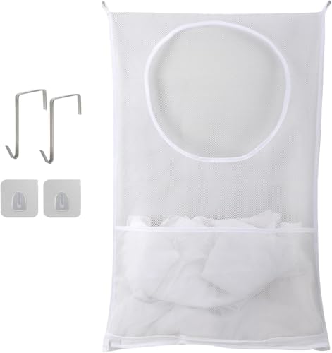 Hanging Laundry Hamper, Over The Door by fahombag