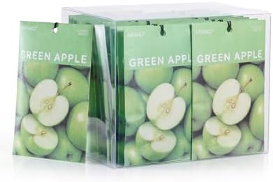 MYARO 20Pcs Green Apple Scented Sachets, Closet Deodorizer Car Freshener by MYARO