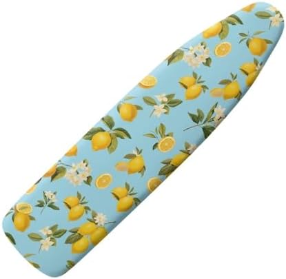 Flashideas Lemon Print Iron Board Cover 15x54 Inch Standard Ironing Board Cover by Flashideas
