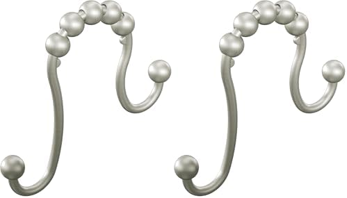 Moen Brushed Nickel Shower Curtain Rings by Unknown