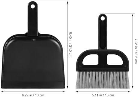 Mini Broom and Dustpan Keyboard Cleaning Brush and Small Handheld Dust Pan - Image 2