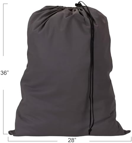 Household Essentials Cotton Laundry Bag - Image 3