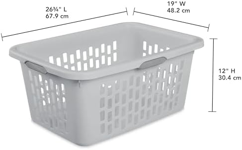 2-Bushel Plastic Laundry Hamper - Image 4