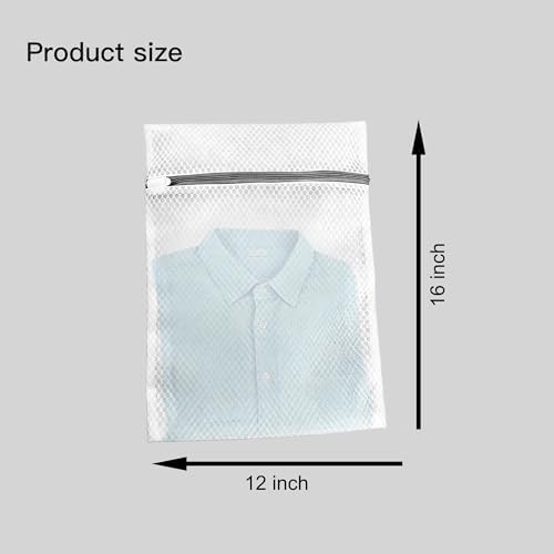 Laundry Bags Mesh Wash Bags for Delicates, sturdy smooth zipper, suitable for - Image 2